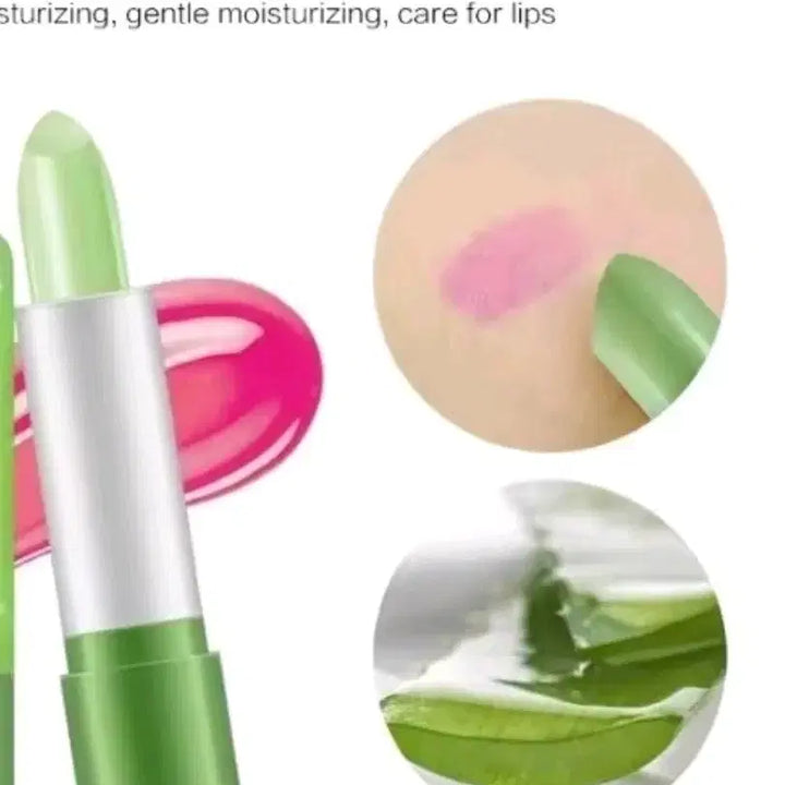 [BUNJANG] Aloe Vera Lip Balm 99% Soothing Gel Lipstick / 새상품 알로에베라 립밤 99% 수딩젤 립스틱