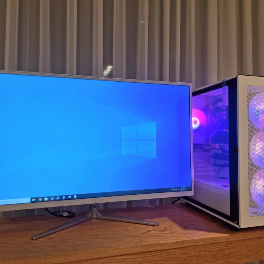[BUNJANG] Assembled Desktop Computer 32-inch 144Hz Monitor Bundle / 조립컴퓨터 모니터 풀셋트 32인치 144HZ 데스크탑