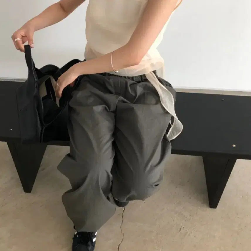 [BUNJANG] YIDO CO. Silky See-through Blouse (Light Yellow) / [이도씨] 이도씨 실키 시스루 블라우스 (라이트옐로우)