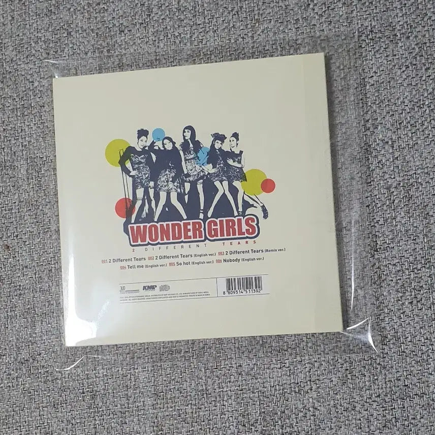 [BUNJANG] Wonder Girls 2 Different Tears Album / [최상급] 원더걸스 2 different tears 앨범