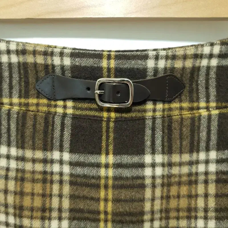 [BUNJANG] PING Golf Check Wool Pleated Skirt / PING 골프 체크 울 플리츠 스커트 67-92_W0453