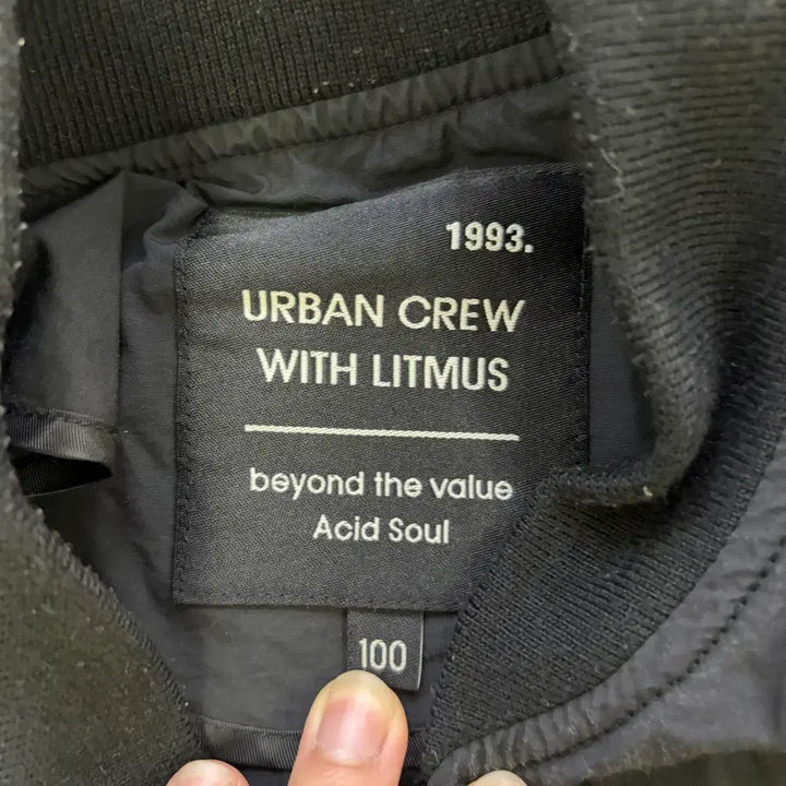 [BUNJANG] Urban Crew Flight Jacket / 100 어반크루 항공 자켓 0618D1