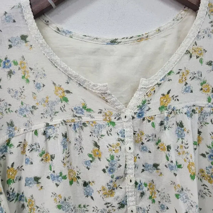 [BUNJANG] CEst VOUS Floral Pattern Lace Blouse Dress / CEST VOUS 플로럴 패턴 레이스 블라우스 원피스
