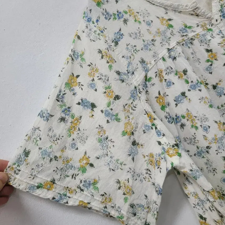 [BUNJANG] CEst VOUS Floral Pattern Lace Blouse Dress / CEST VOUS 플로럴 패턴 레이스 블라우스 원피스