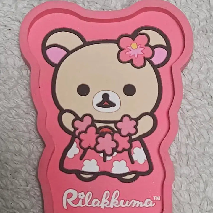 [BUNJANG] Korelakuma Pink Clip Organizer / 코리락쿠마 핑크 클립 보관함