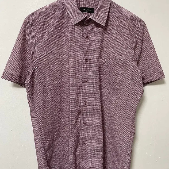 [BUNJANG] 100% Cotton Short Sleeve Shirt / 100 INDIAN 반팔 셔츠 남방 정품