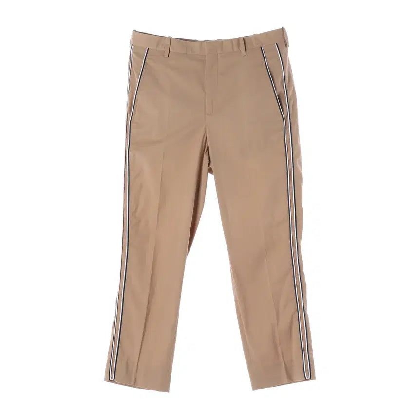 [BUNJANG] Neil Barrett Slim Fit Low Rise Cotton Blend Chino Pants / 닐 바렛 사이드 라인 슬림핏 로우 라이즈 코튼 혼방 치노팬츠
