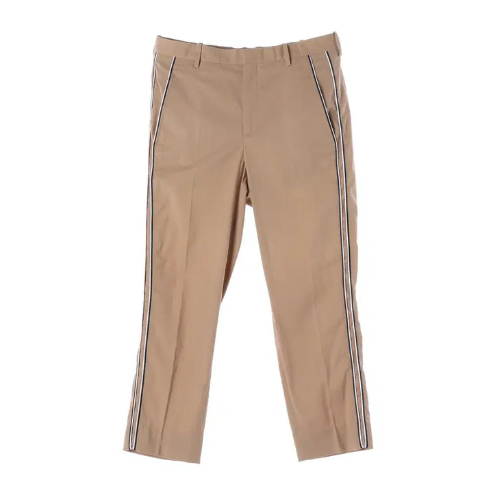 [BUNJANG] Neil Barrett Slim Fit Low Rise Cotton Blend Chino Pants / 닐 바렛 사이드 라인 슬림핏 로우 라이즈 코튼 혼방 치노팬츠
