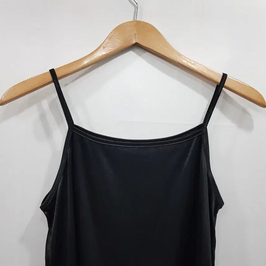 [BUNJANG] Vintage Black Lingerie Sleeveless Crop Top Women&