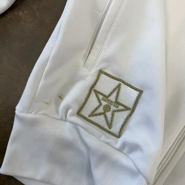 [BUNJANG] 00s Adidas White Track Top Jersey / 00s 아디다스 트랙탑 져지