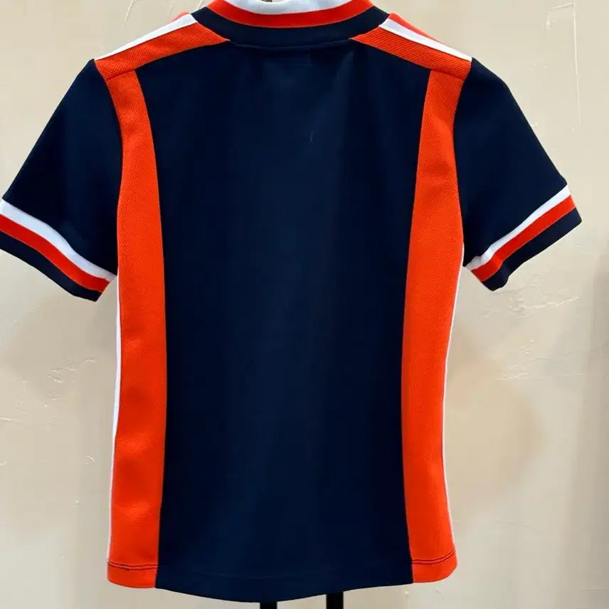 [BUNJANG] Adidas Short Sleeve Zip-Up / 아디다스 반팔집업