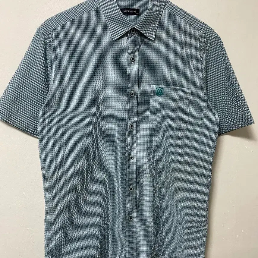 [BUNJANG] 100 Brentwood Short-Sleeve Shirt / 100 Brentwood 반팔 셔츠 남방 정품