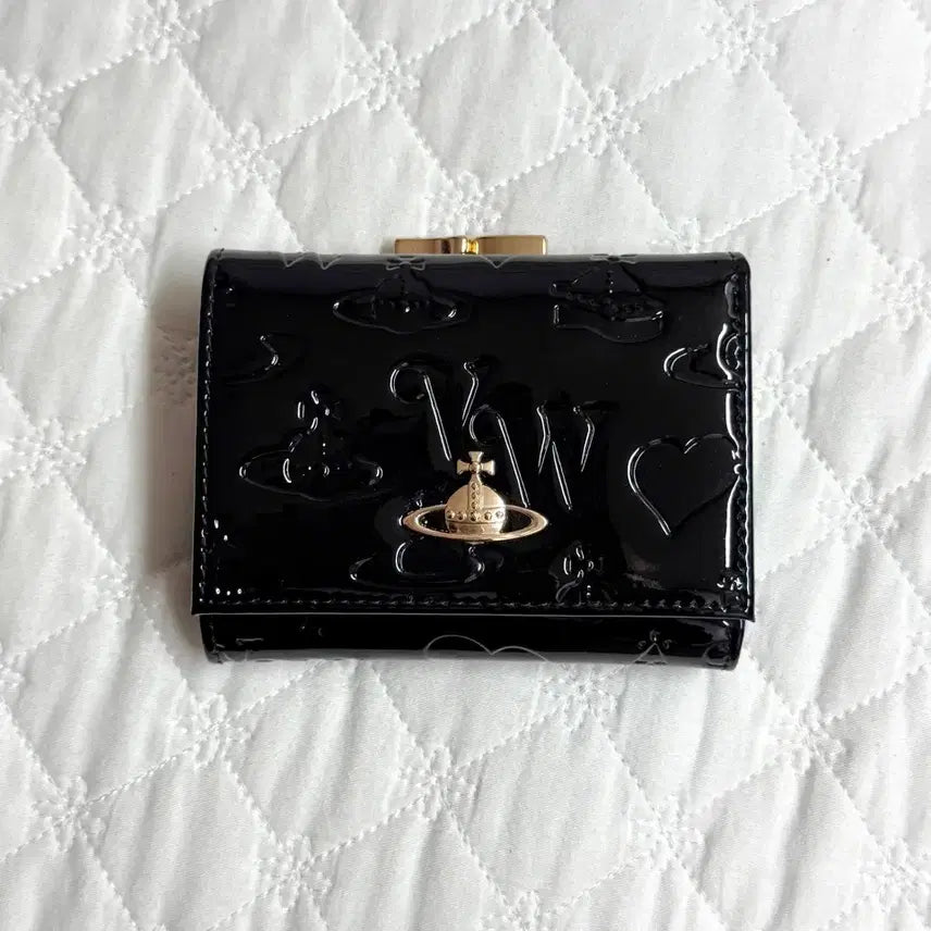[BUNJANG] Vivienne Westwood Enamel Bifold Wallet / 비비안웨스트우드 에나멜 반지갑