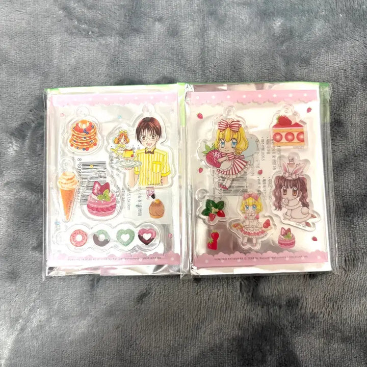 [BUNJANG] Yumeiro Patissiere DIY Acrylic Keychain Set / 꿈빛파티시엘 diy 아크릴 키링 2종 일괄