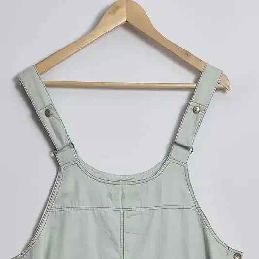 [BUNJANG] REAME FAMILY Light Green Kids Overalls Dress 9T / REAME FAMILY 라이트 그린 키즈 멜빵 원피스 [9T
