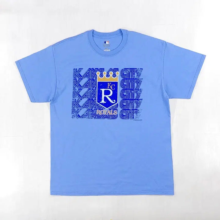 [BUNJANG] MLB Kansas City Royals Short Sleeve T-Shirt Large / MLB 캔자스시티 로열스 반팔 티셔츠 L