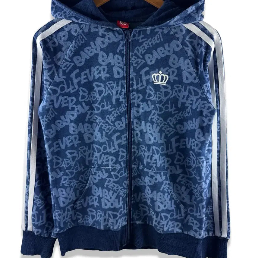 [BUNJANG] Babydoll Y2K Hooded Zip-Up Jacket / JPN 베이비돌 Y2K 후드집업4129