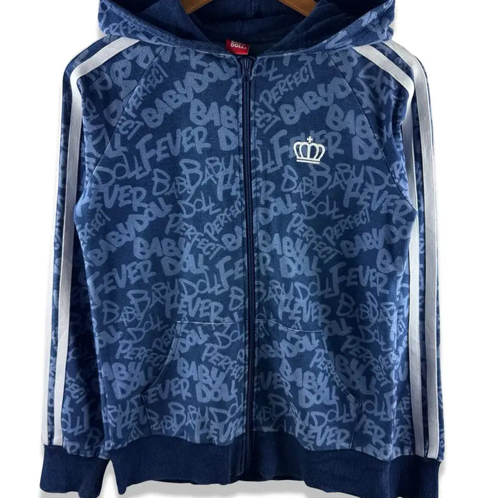 [BUNJANG] Babydoll Y2K Hooded Zip-Up Jacket / JPN 베이비돌 Y2K 후드집업4129