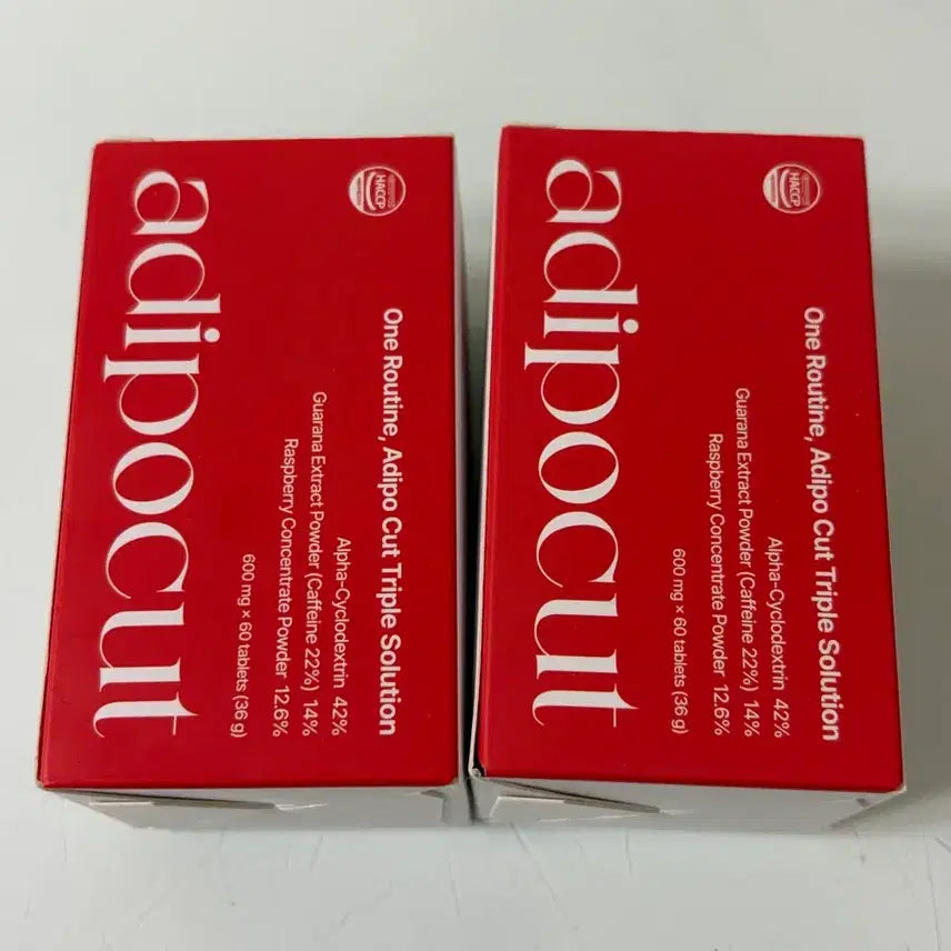 [BUNJANG] Adipocut Diet Supplement 60 Tablets (2 Bottles) - New / 아디포컷 다이어트 보조제 60정 2통 새제품