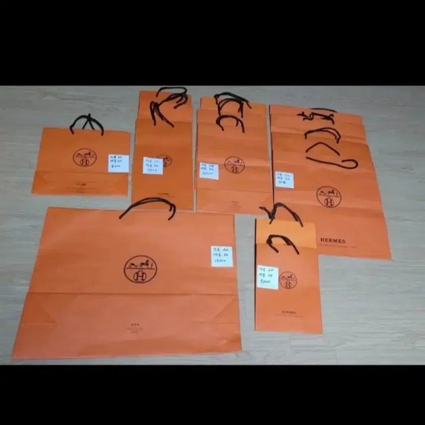 [BUNJANG] Hermès Shopping Bag / Box / 에르메스 쇼핑백/박스