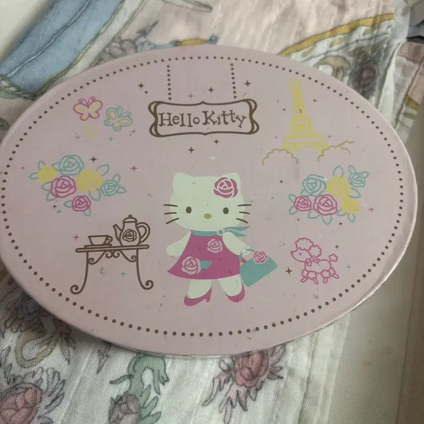 [BUNJANG] Vintage Hello Kitty Stationery Jewelry Box / 고전 키티 편지지 보석함 상자 보관함