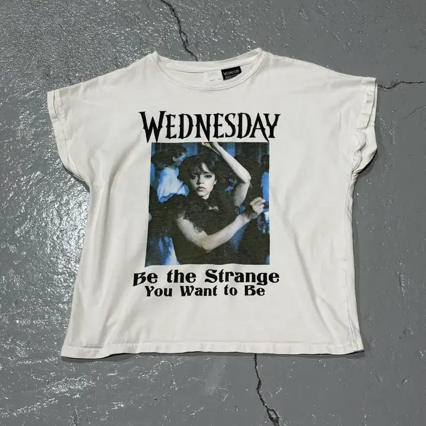 [BUNJANG] Vintage ZARA Wednesday T-Shirt / 빈티지 자라(ZARA) 웬즈데이 WEDNESDAY 티셔츠