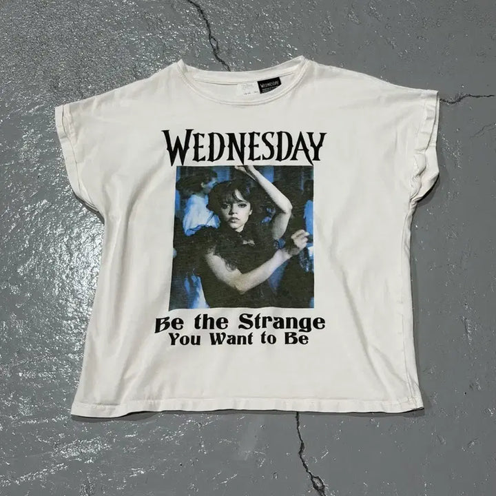 [BUNJANG] Vintage ZARA Wednesday T-Shirt / 빈티지 자라(ZARA) 웬즈데이 WEDNESDAY 티셔츠