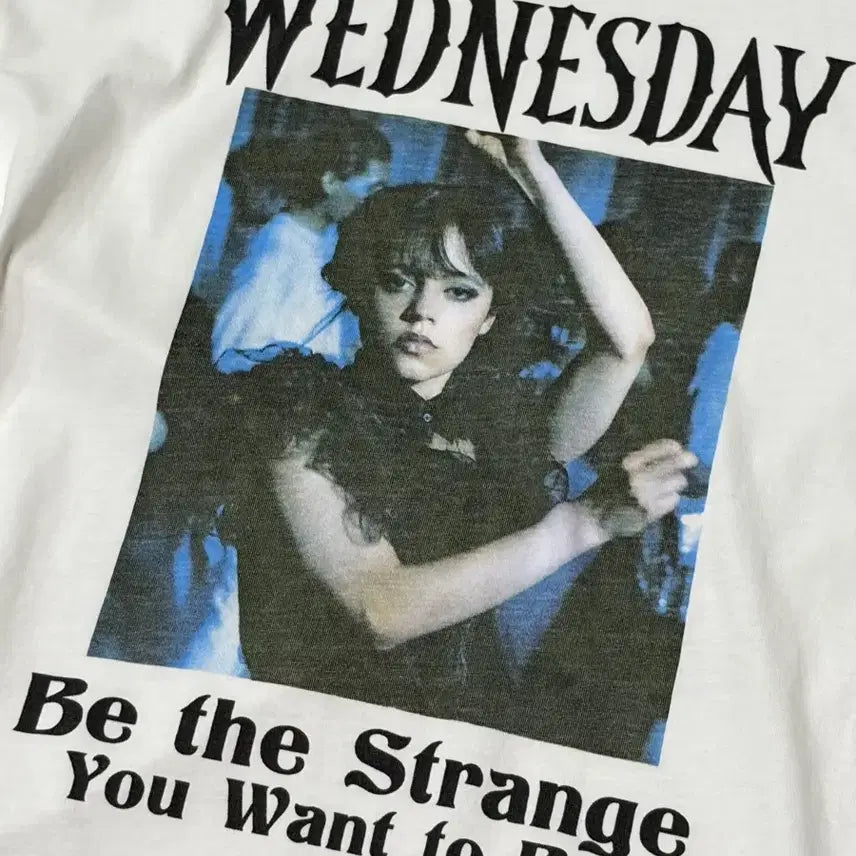 [BUNJANG] Vintage ZARA Wednesday T-Shirt / 빈티지 자라(ZARA) 웬즈데이 WEDNESDAY 티셔츠