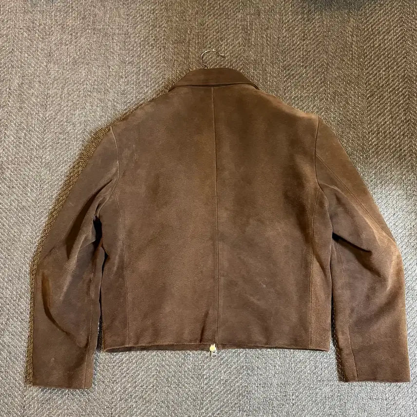 [BUNJANG] Tonywack Brown Calf Suede Jacket (L) / [토니웩 카프 스웨이드 자켓 브라운 50(L)]