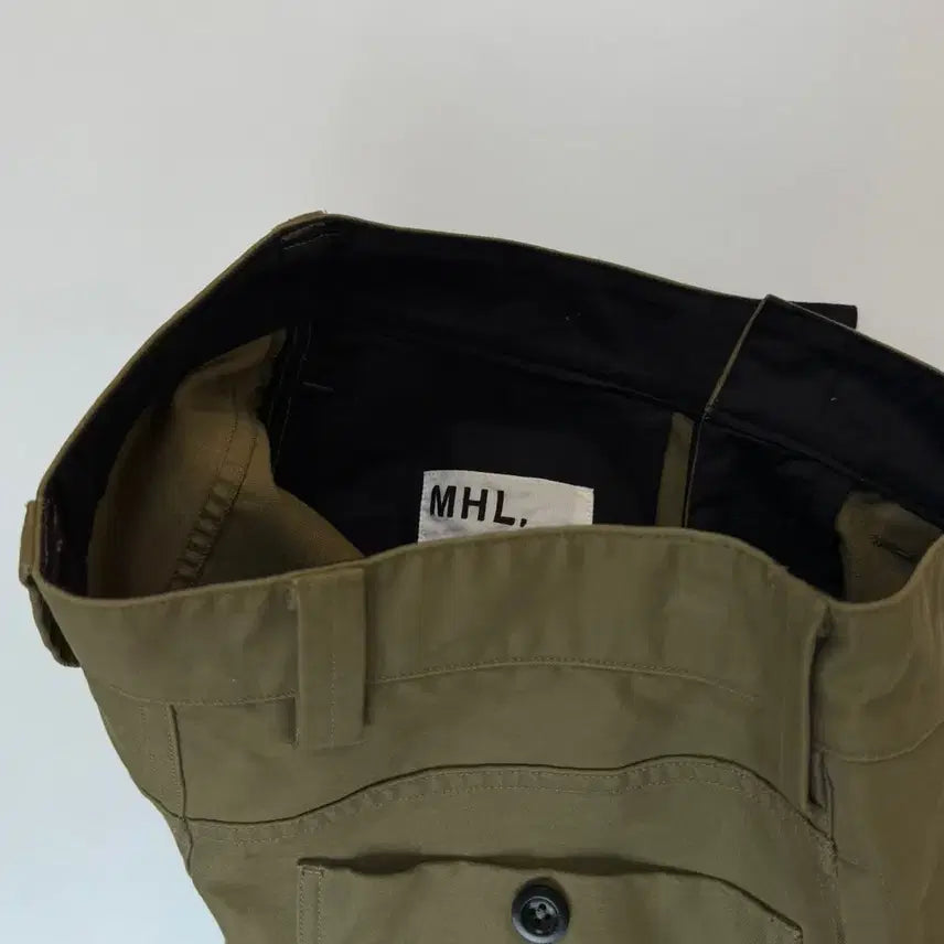 [BUNJANG] MHL. By Margaret Howell Cotton Pants - Khaki, Size S / MHL 마가렛호웰 코튼 팬츠
