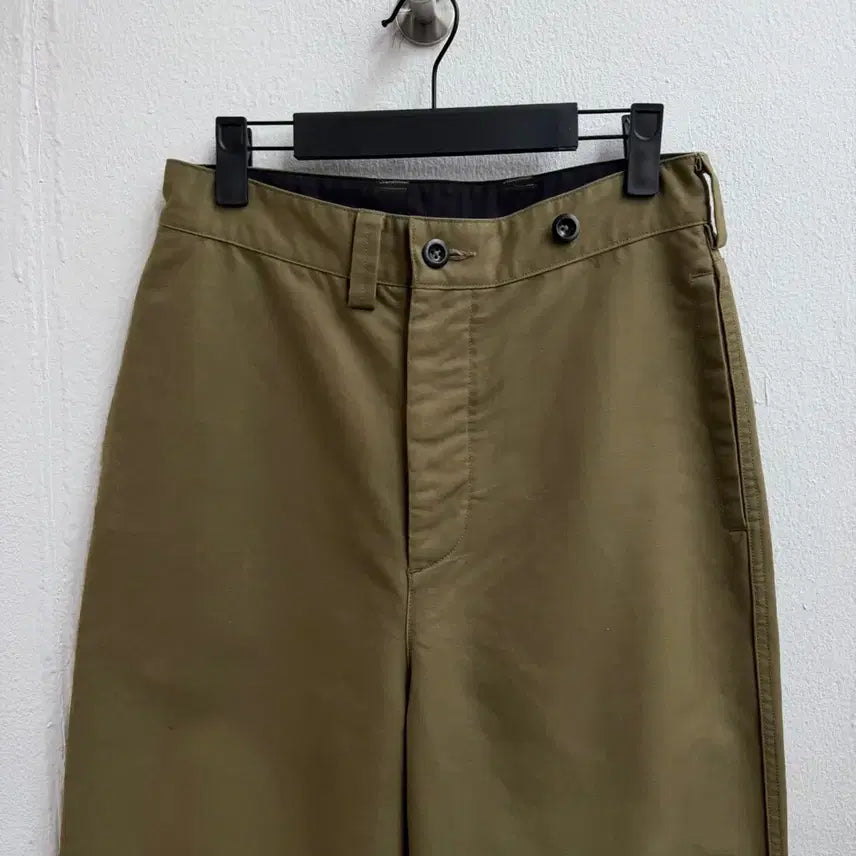 [BUNJANG] MHL. By Margaret Howell Cotton Pants - Khaki, Size S / MHL 마가렛호웰 코튼 팬츠