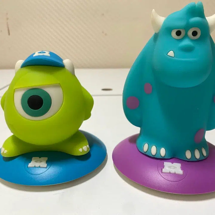 [BUNJANG] Monsters, Inc. LED Mood Lamp - Mike &amp; Sulley Set / 몬스터 주식회사 LED 무드등 마이크 설리 셋트