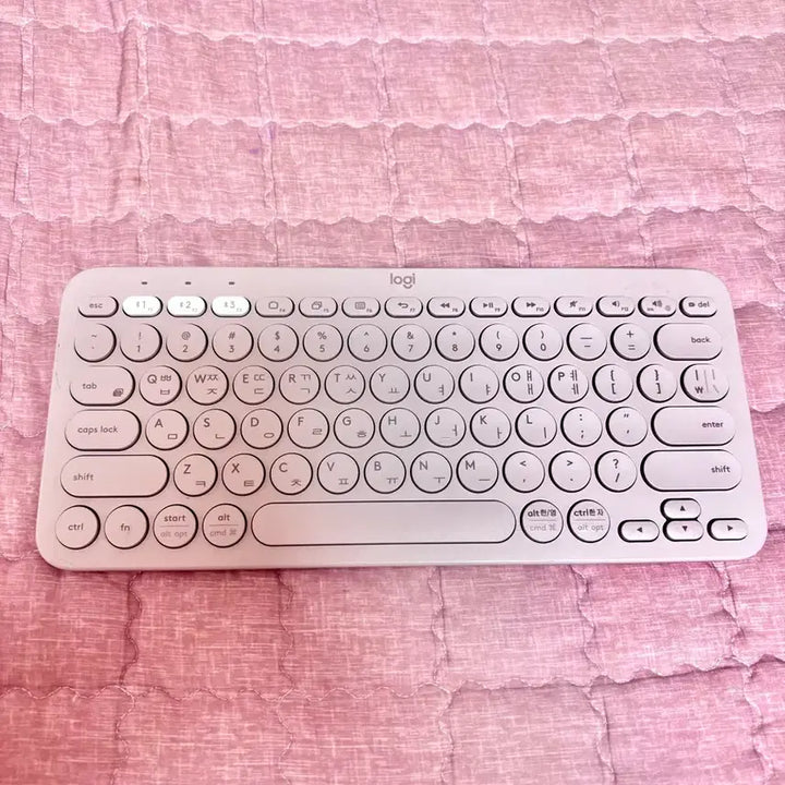[SOLD OUT] 로지텍 K380 블루투스 키보드 핑크색