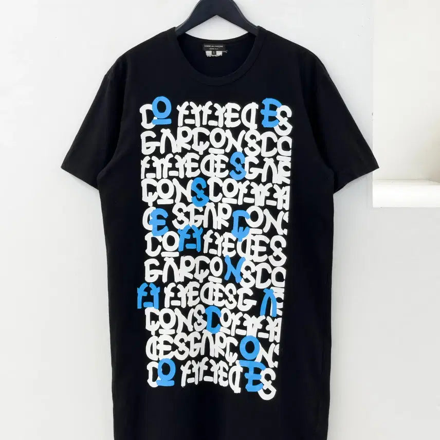 [BUNJANG] COMME des GARÇONS HOMME PLUS Typographic Logo T-Shirt / 꼼데가르송 옴므플러스 티셔츠