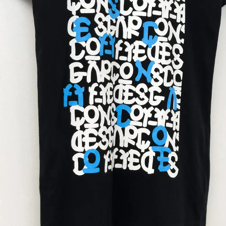 [BUNJANG] COMME des GARÇONS HOMME PLUS Typographic Logo T-Shirt / 꼼데가르송 옴므플러스 티셔츠