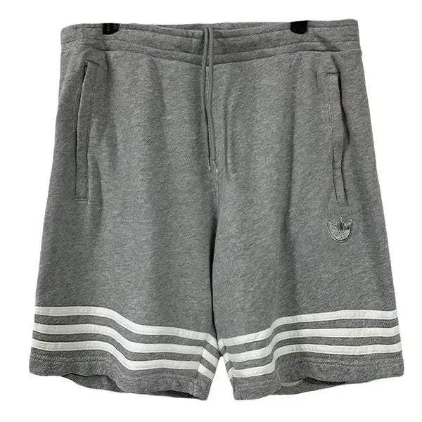 [BUNJANG] Adidas Mini Embroidered Logo Banded Sweat Shorts / [M] ADIDAS 아디다스 미니자수로고 밴딩 스웻쇼츠
