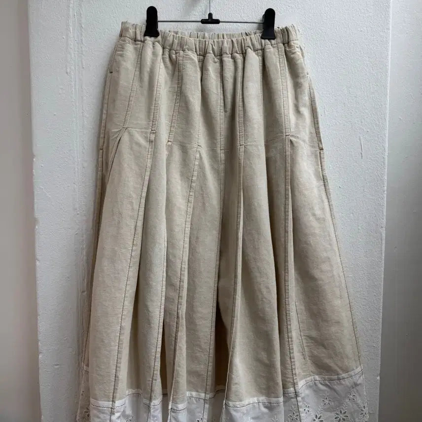 [BUNJANG] Comme Des Garçons Tricot Linen Cotton Blend Skirt / 꼼데가르송 트리콧 스커트