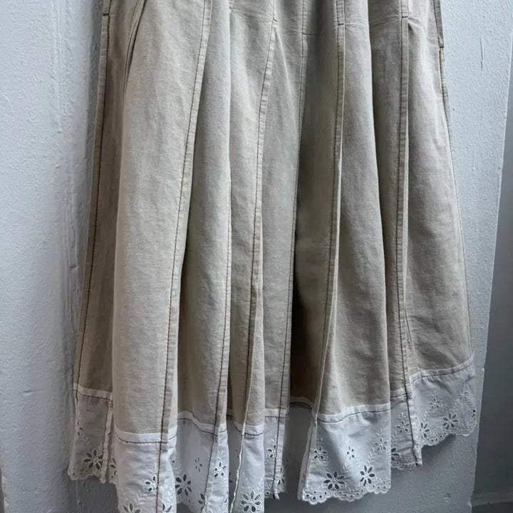 [BUNJANG] Comme Des Garçons Tricot Linen Cotton Blend Skirt / 꼼데가르송 트리콧 스커트