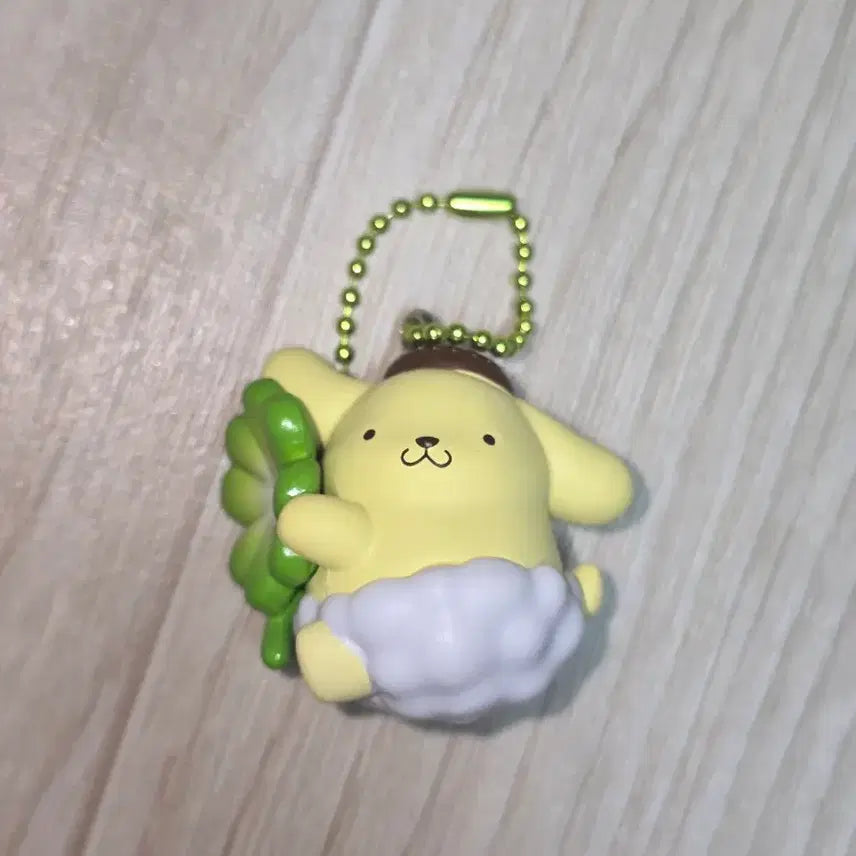[BUNJANG] Sanrio Pompompurin Four-Leaf Clover / (현물,즉시 배송)산리오 네잎클로버 폼폼푸린