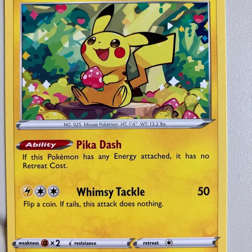 [BUNJANG] Dark Phantasma Heart Strawberry Pikachu (North America Version) / [7월발송] 북미 다크판타스마 하트 딸기 피카츄