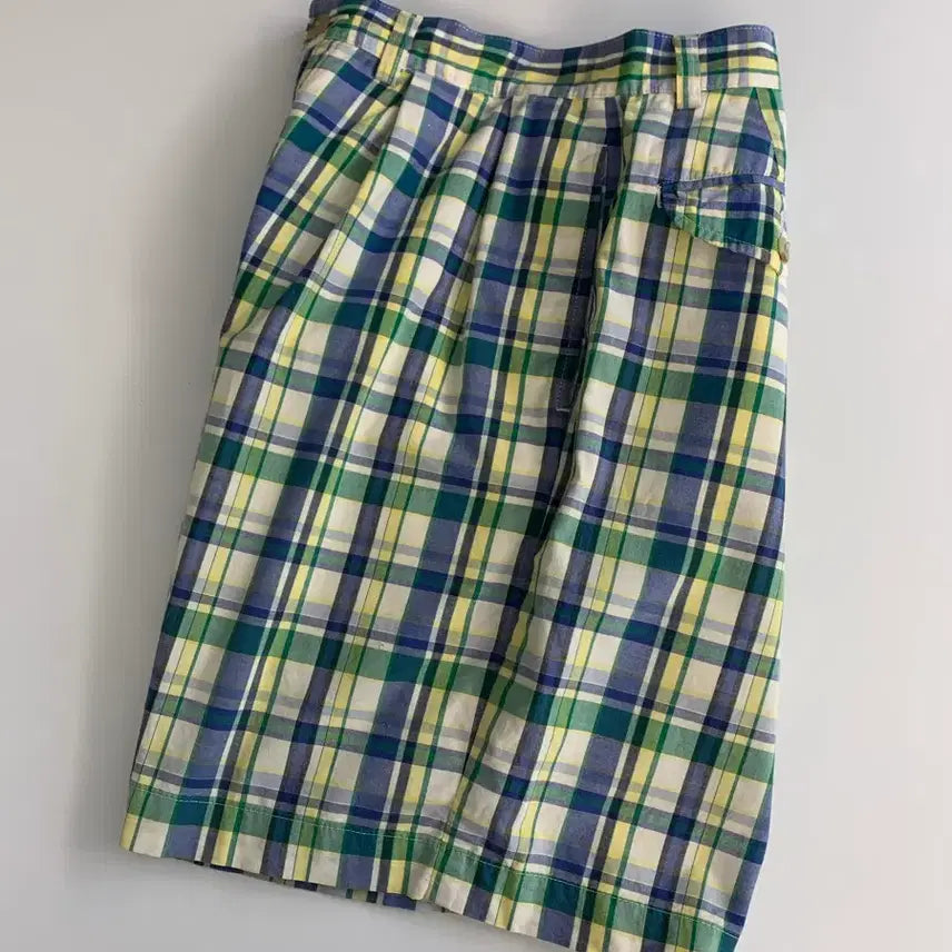 [BUNJANG] Polo Ralph Lauren Check Pattern Golf Shorts Size 32 / 폴로 체크 반바지