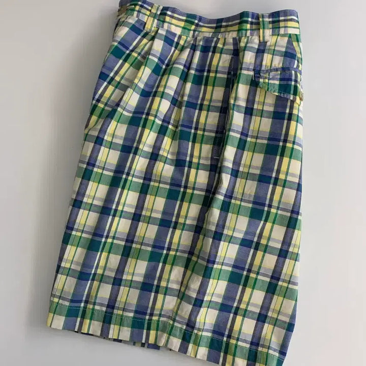 [BUNJANG] Polo Ralph Lauren Check Pattern Golf Shorts Size 32 / 폴로 체크 반바지