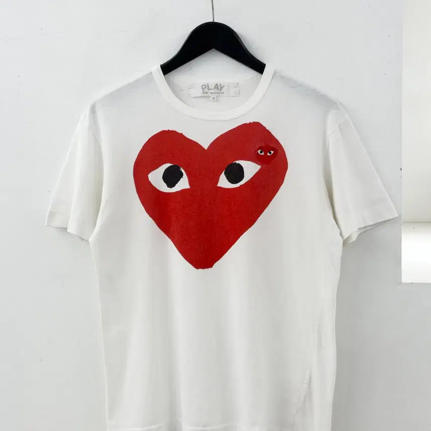 [BUNJANG] Comme des Garçons PLAY T-Shirt / 꼼데가르송 티셔츠
