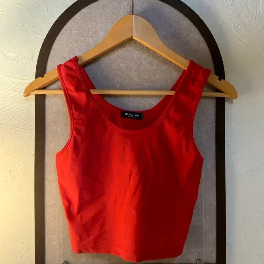 [BUNJANG] Black Up Crop Sleeveless Swimsuit / 블랙업 크롭 나시수영복