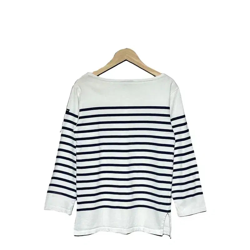 [BUNJANG] Saint James Striped Long Sleeve T-Shirt XXS / A3763 세인트 제임스 스트라이프 긴팔 티 XXS