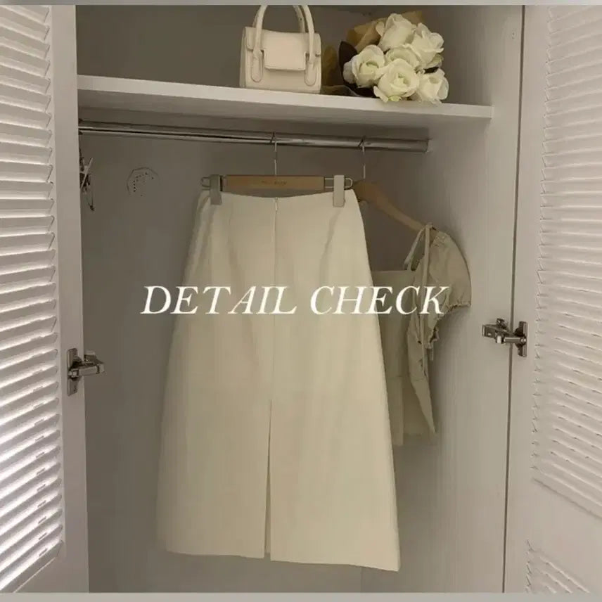 [BUNJANG] The Pink Ivory H-Line Long Skirt (Size S) / 더핑크 아이보리 H라인 롱 스커트 s사이즈