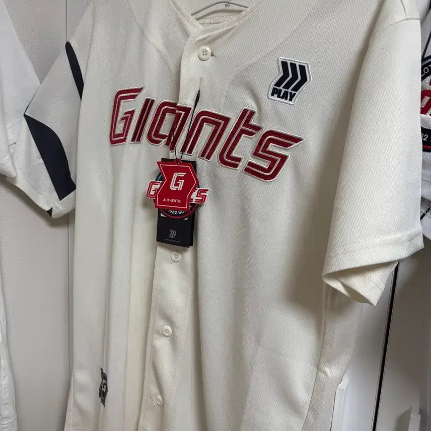 [BUNJANG] Lotte Giants Han Taeyang Authentic Home Baseball Jersey 
