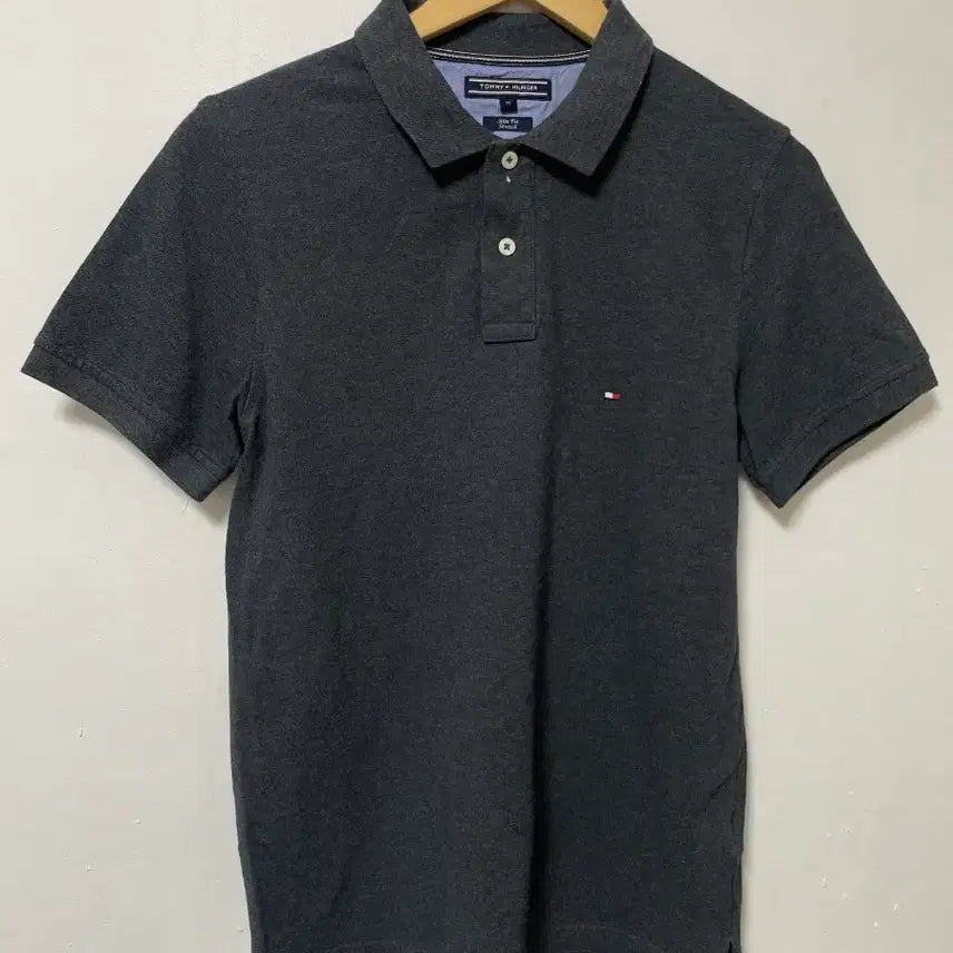 [BUNJANG] Tommy Hilfiger 95 Blue Polo T-Shirt / 95 타미힐피거 반팔 카라티 정품