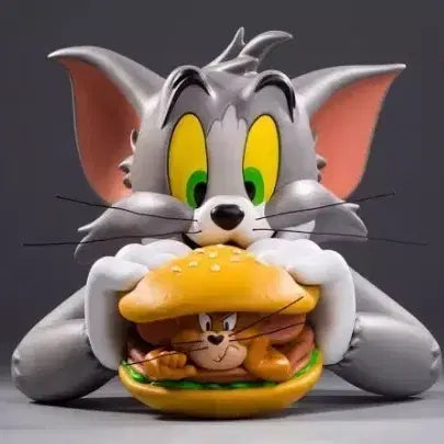 [BUNJANG] Tom and Jerry Hamburger Figure / 톰과 제리 피규어 햄버거