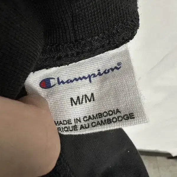[BUNJANG] Champion Embroidered Logo Banded Sweatshorts / [M] CHAMPION 챔피온 자수로고 밴딩 스웻쇼츠